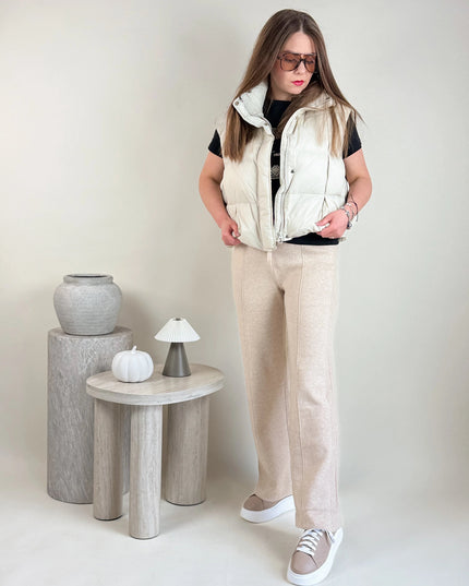 BEZRĘKAWNIK MARLEN BEŻOWY - BLUMANIA