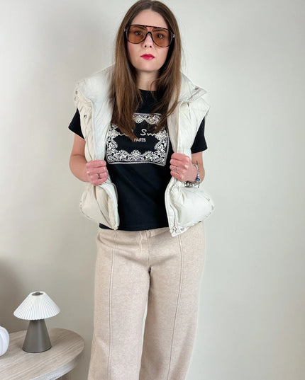 BEZRĘKAWNIK MARLEN BEŻOWY - BLUMANIA