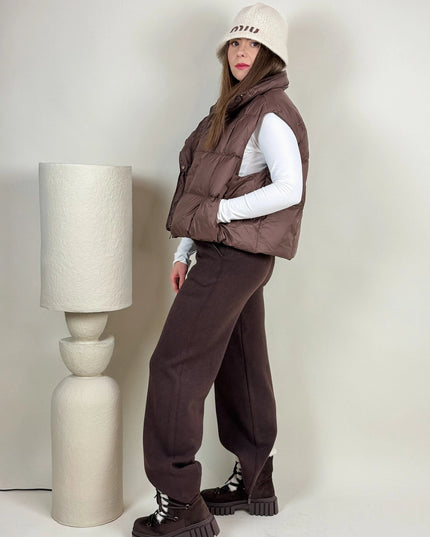 BEZRĘKAWNIK MARLEN CZEKOLADOWY - BLUMANIA