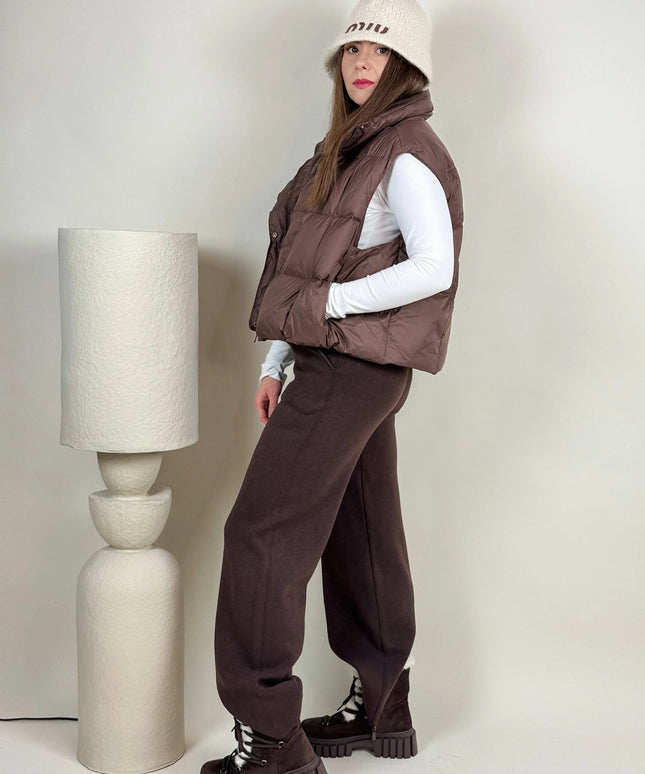 BEZRĘKAWNIK MARLEN CZEKOLADOWY - BLUMANIA