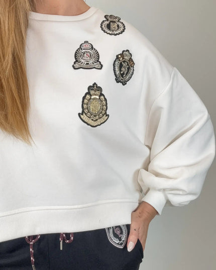 BLUZA ESSENTIAL BY O LA LA BIAŁA - BLUMANIA