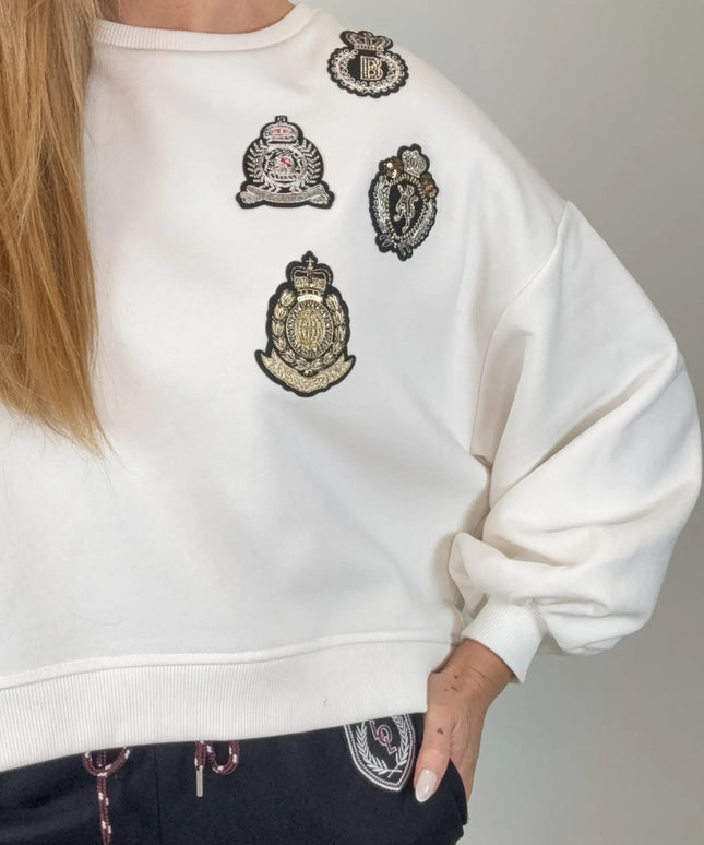 BLUZA ESSENTIAL BY O LA LA BIAŁA - BLUMANIA