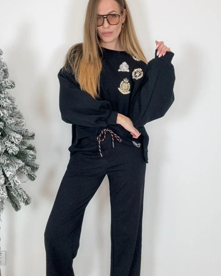 BLUZA ESSENTIAL BY O LA LA CZARNA - BLUMANIA