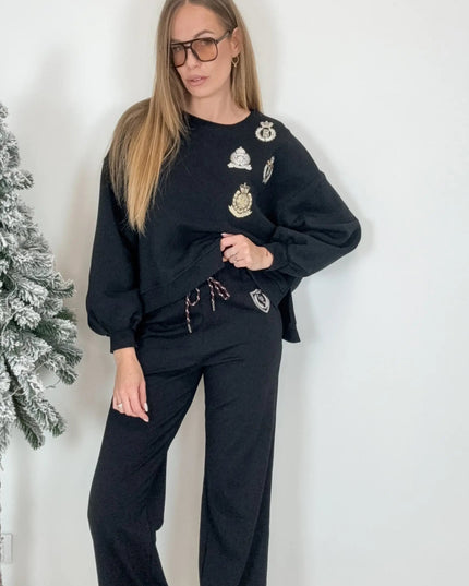 BLUZA ESSENTIAL BY O LA LA CZARNA - BLUMANIA