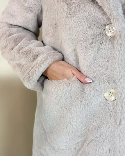 FUTRO GOLD LEMONADA BEŻOWE - BLUMANIA