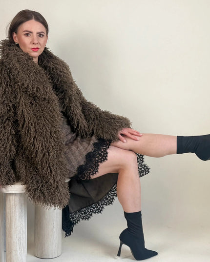 FUTRO MIKA BRĄZOWE - BLUMANIA