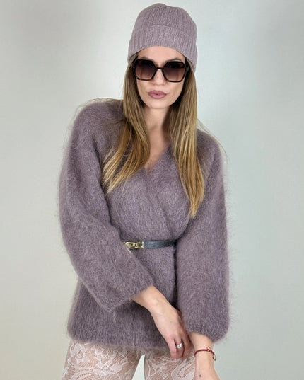 KARDIGAN CARMEN TAUPE - BLUMANIA