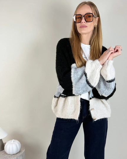 KARDIGAN PENNY CZARNY - BLUMANIA