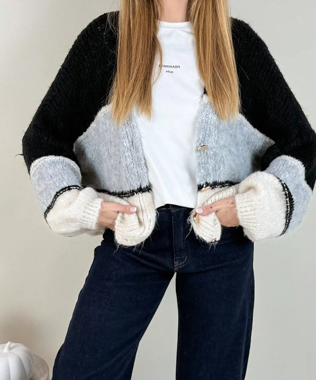 KARDIGAN PENNY CZARNY - BLUMANIA