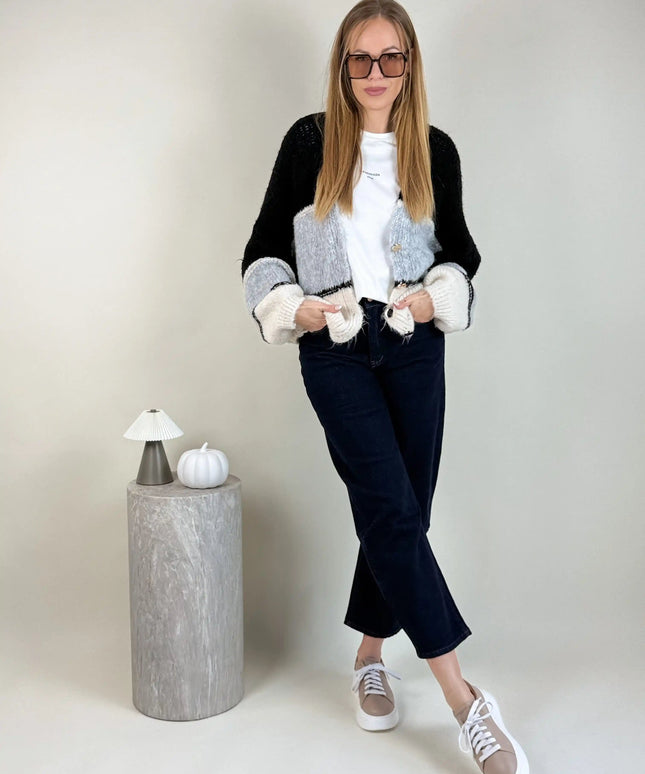 KARDIGAN PENNY CZARNY - BLUMANIA