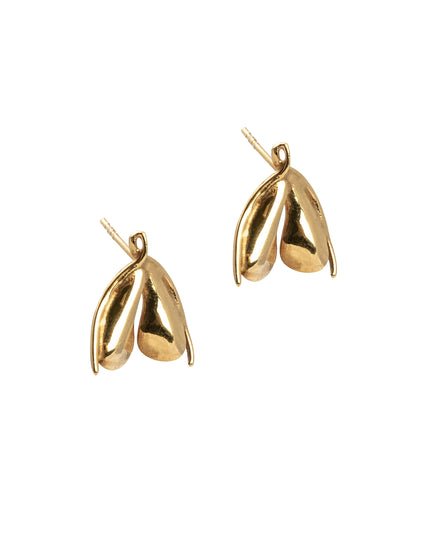 KOLCZYKI PLEASURE POZŁACANE - BLUMANIA