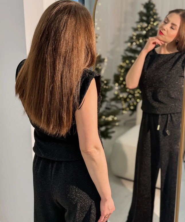 KOMBINEZON ISADORA CZARNY - BLUMANIA