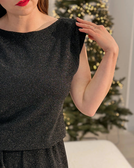 KOMBINEZON ISADORA CZARNY - BLUMANIA