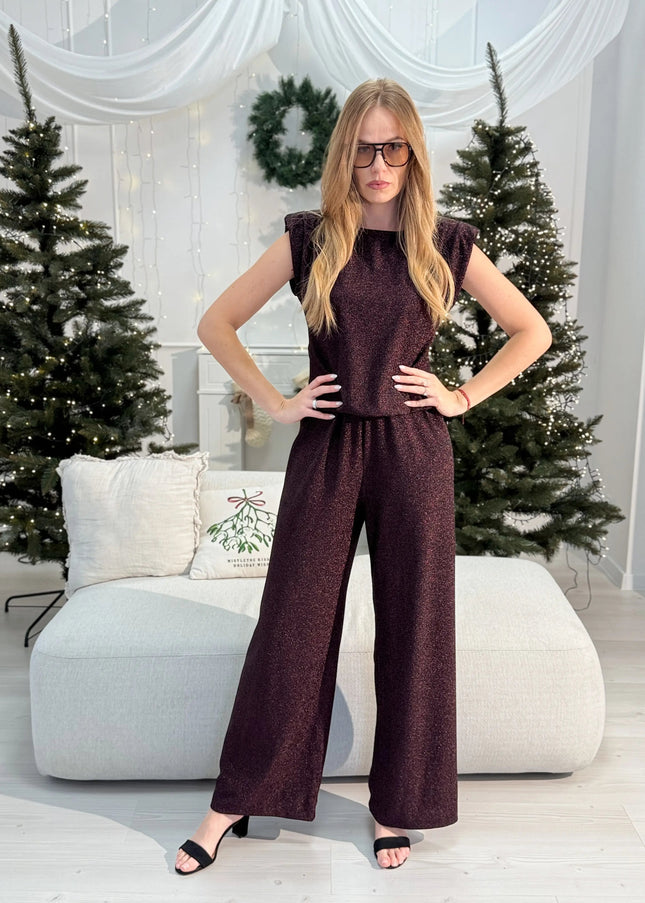 KOMBINEZON ISADORA CZEKOLADOWY - BLUMANIA