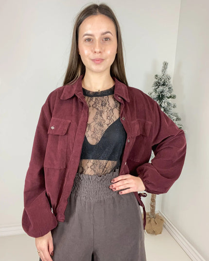 KOSZULA LIVIA BORDOWA - BLUMANIA