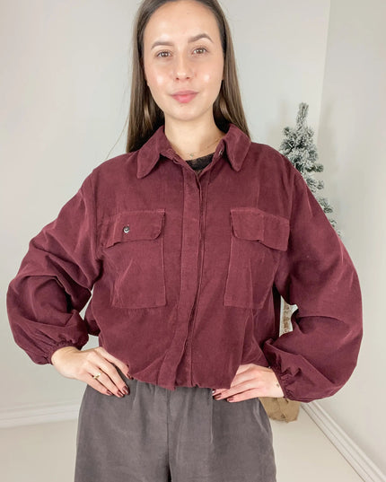 KOSZULA LIVIA BORDOWA - BLUMANIA