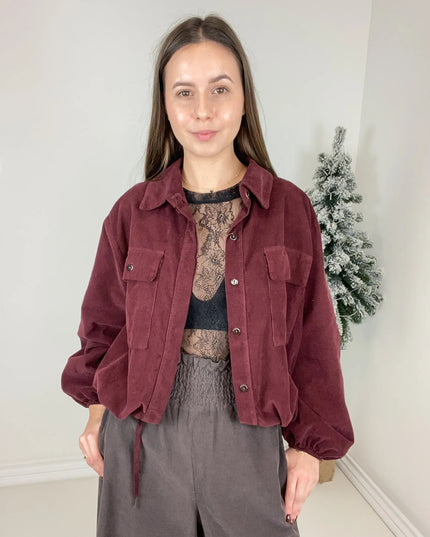 KOSZULA LIVIA BORDOWA - BLUMANIA