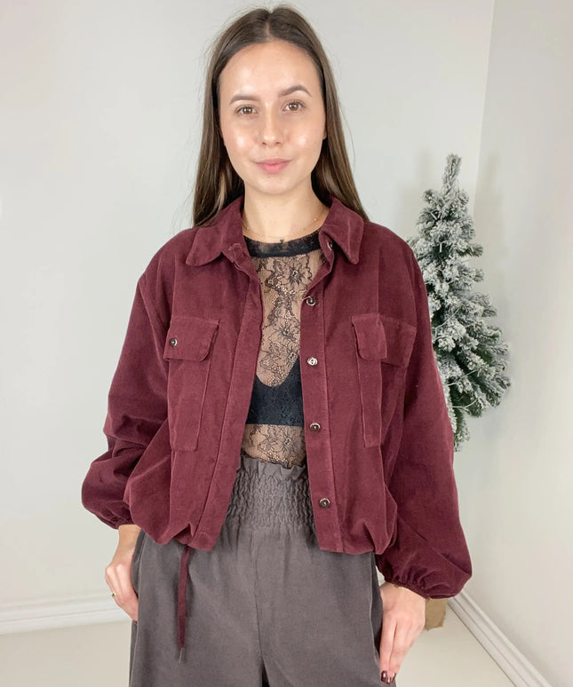 KOSZULA LIVIA BORDOWA - BLUMANIA