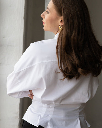 KOSZULA LUNA BIAŁA - BLUMANIA