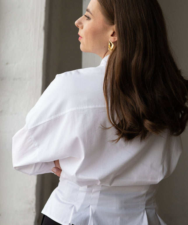 KOSZULA LUNA BIAŁA - BLUMANIA