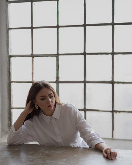 KOSZULA LUNA BIAŁA - BLUMANIA