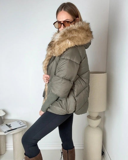 KURTKA ELISA ZIELONA - BLUMANIA