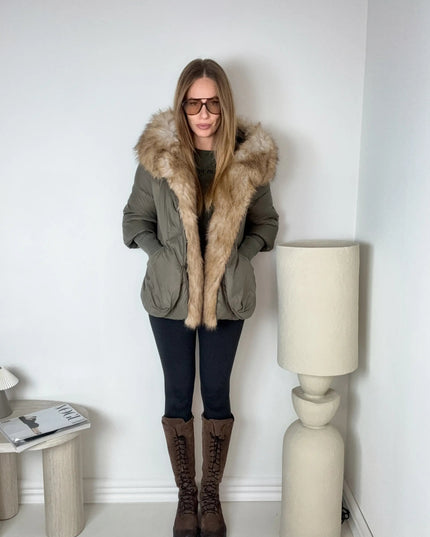 KURTKA ELISA ZIELONA - BLUMANIA