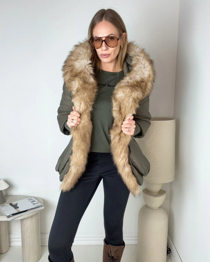 KURTKA ELISA ZIELONA - BLUMANIA