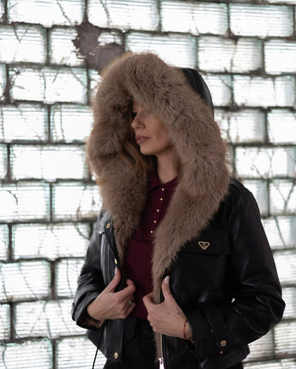 KURTKA JULA CZARNA - BLUMANIA