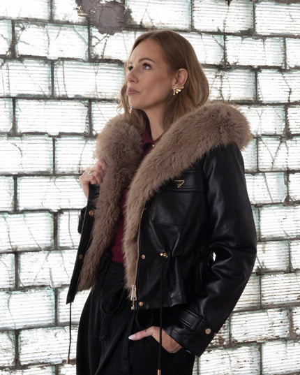 KURTKA JULA CZARNA - BLUMANIA