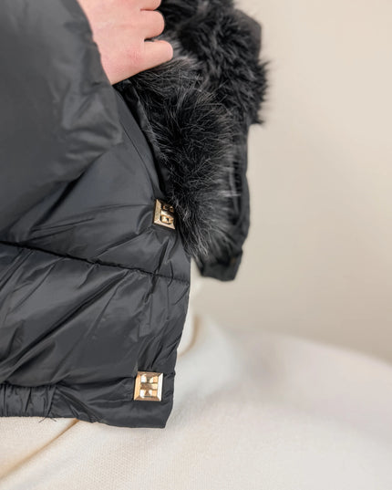 KURTKA LARA CZARNA - BLUMANIA