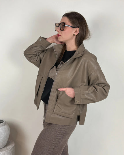 KURTKA RACHEL BEŻOWA - BLUMANIA