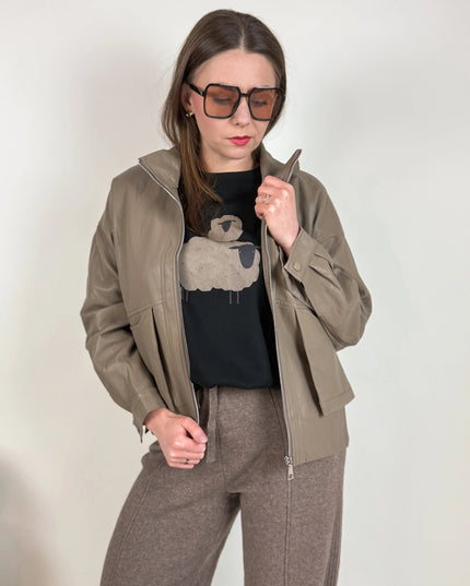 KURTKA RACHEL BEŻOWA - BLUMANIA