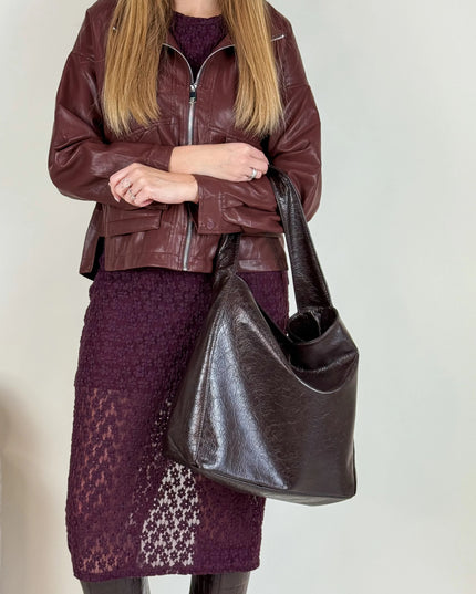 KURTKA RACHEL BORDOWA - BLUMANIA