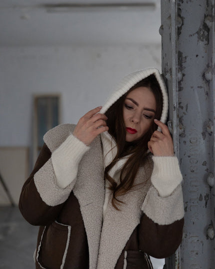 KURTKA SIENA BRĄZOWA - BLUMANIA