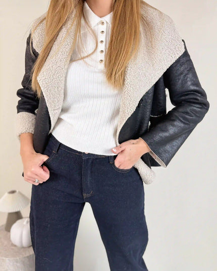 KURTKA SIENA CZARNA - BLUMANIA