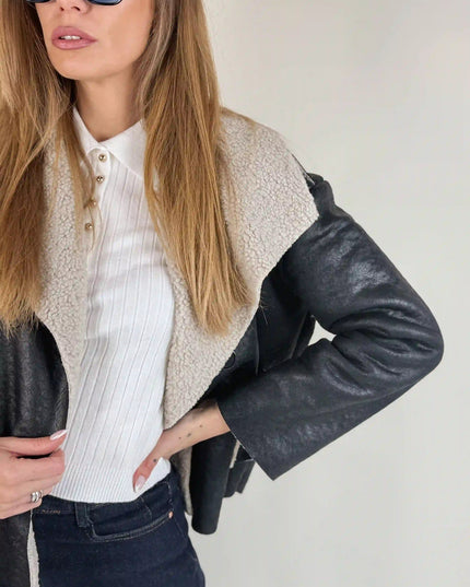 KURTKA SIENA CZARNA - BLUMANIA