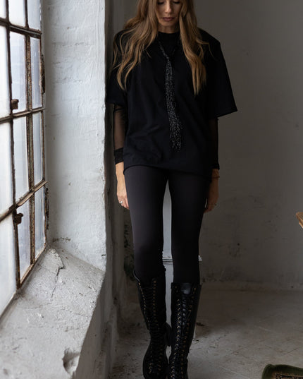 LEGINSY MORIS CZARNE - BLUMANIA