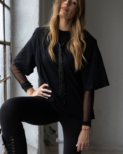 LEGINSY MORIS CZARNE - BLUMANIA