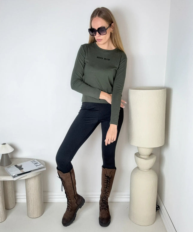 LONGSLEEVE MIU ZIELONY - BLUMANIA