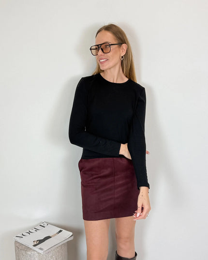 LONGSLEEVE NAYA CZARNY - BLUMANIA