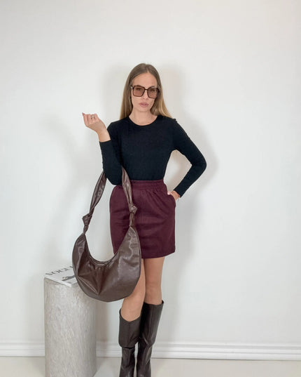 LONGSLEEVE NAYA CZARNY - BLUMANIA