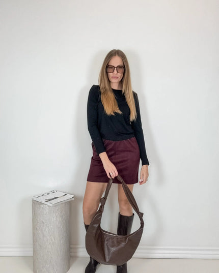 LONGSLEEVE NAYA CZARNY - BLUMANIA