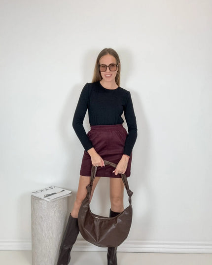 LONGSLEEVE NAYA CZARNY - BLUMANIA