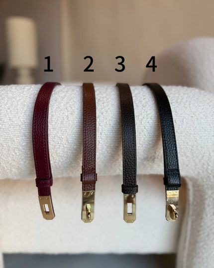 PASEK ZE SKÓRY NATURALNEJ LICOWEJ TERII - BLUMANIA