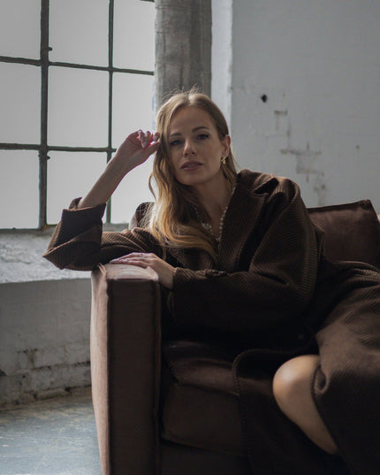 PŁASZCZ NINA W JODEŁKĘ - BLUMANIA