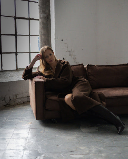 PŁASZCZ NINA W JODEŁKĘ - BLUMANIA