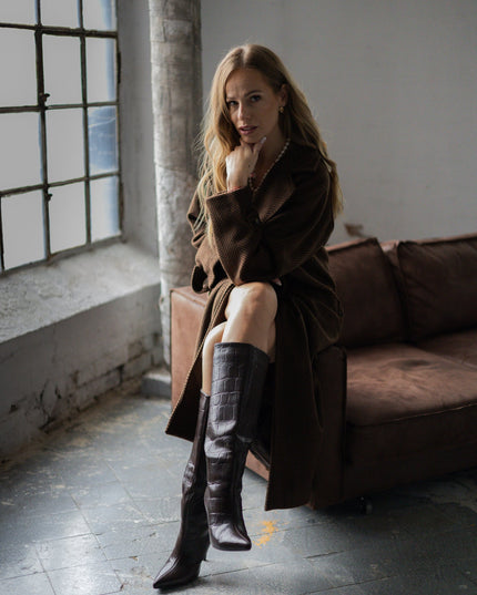 PŁASZCZ NINA W JODEŁKĘ - BLUMANIA