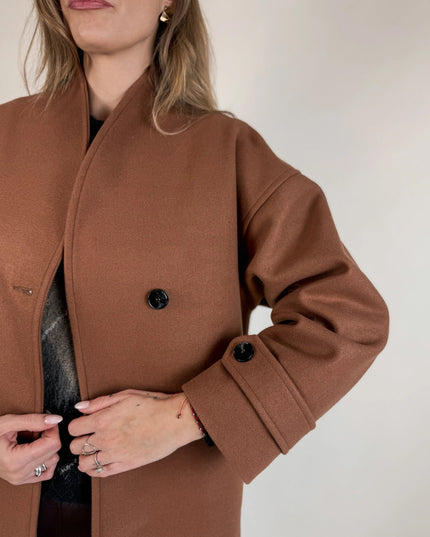 PŁASZCZ TITO CAMEL - BLUMANIA