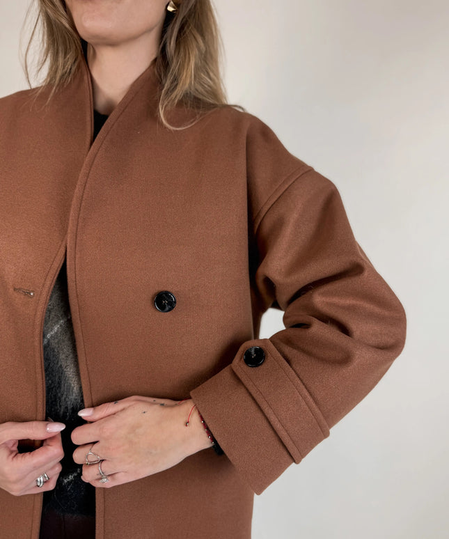 PŁASZCZ TITO CAMEL - BLUMANIA